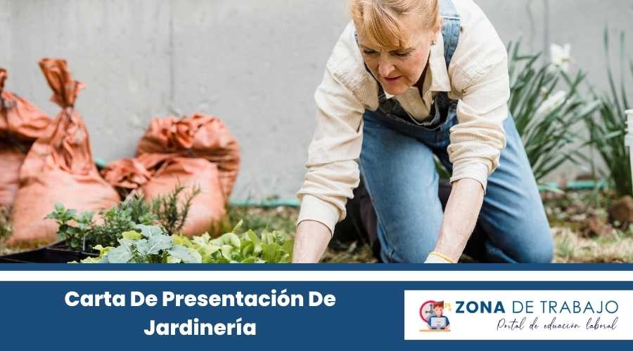 Carta De Presentación De Jardinería