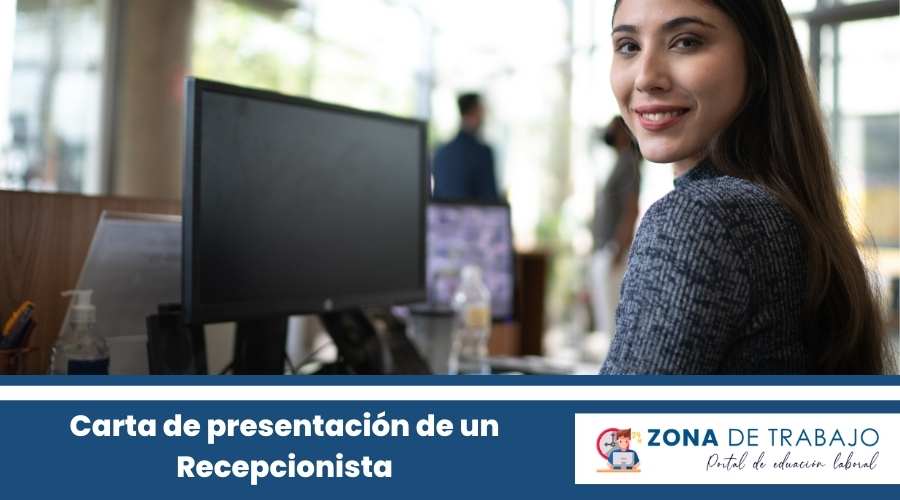 Carta de presentación de un Recepcionista