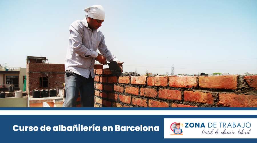 Curso de albañilería en Barcelona