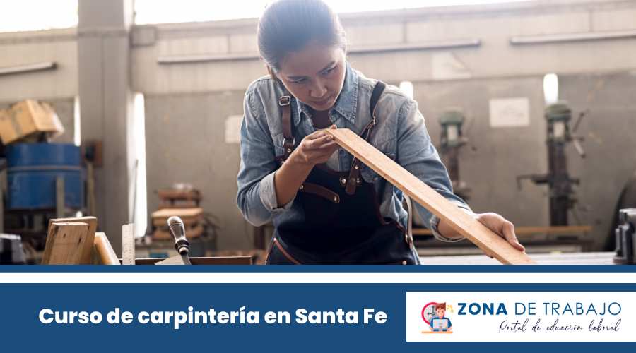 Curso de carpintería en Santa Fe